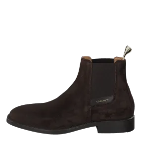 Gant zapatos James Chelsea G46 Dark Brown