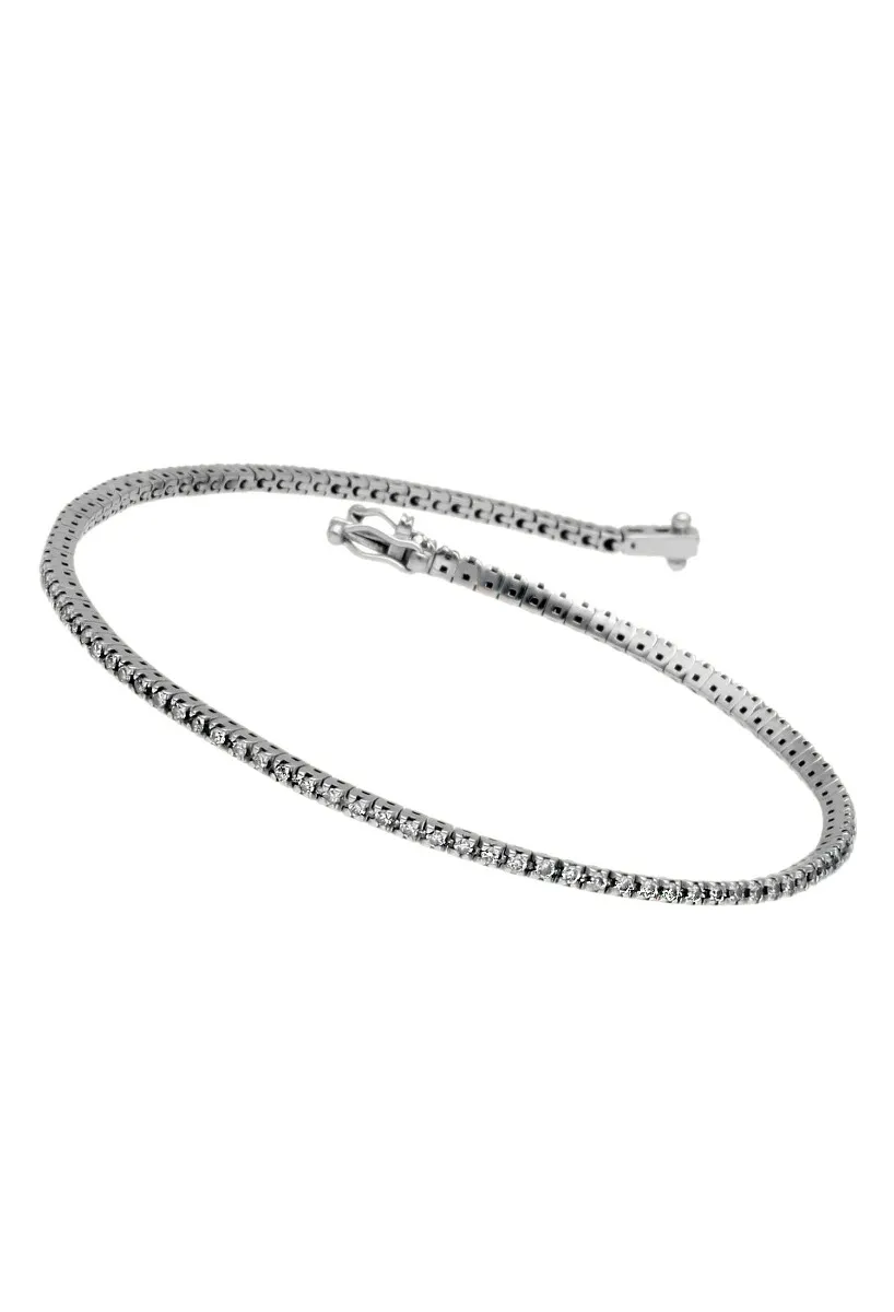 Pulsera princesa oro blanco 18k y diamantes 038_LO-017-22-MY04
