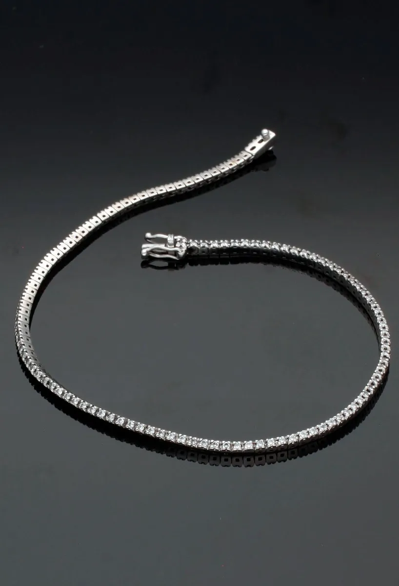 Pulsera princesa oro blanco 18k y diamantes 038_LO-017-22-MY04