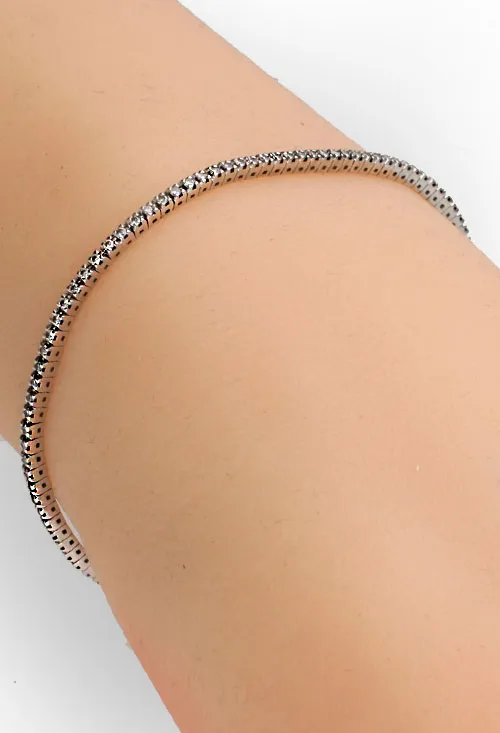 Pulsera princesa oro blanco 18k y diamantes 038_LO-017-22-MY04